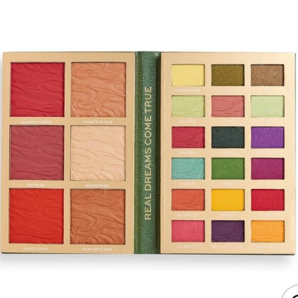 Makeup Revolution Disney Princess & the Frog Palette TIANA  NEW Storybook - Picture 1 of 7